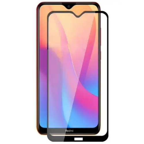 MR3_104079 Захисне скло для redmi 8, redmi 8a (0.3 mm, 4d arc люкс) чорний PRC