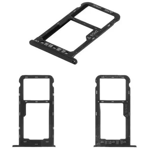 MR3_107852 Тримач sim-карти для huawei nova 2 (2017) чорний PRC