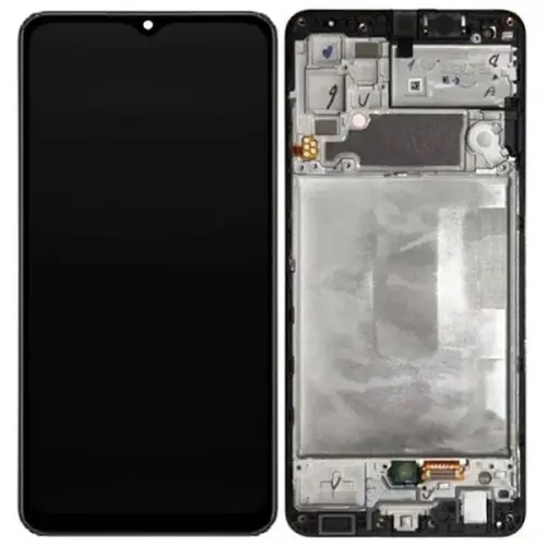MR3_110167 Дисплей телефона для samsung sm-a325 galaxy a32 (2021), з сенсором, та рамкою чорний oled PRC