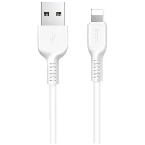 MR3_115573 Кабель usb hoco x13 easy charged lightning 2.4a 1 m білий HOCO