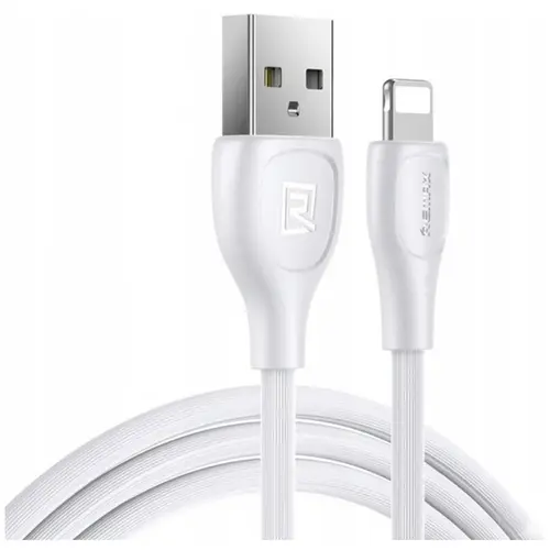 MR3_118035 Кабель usb lightning remax lesu pro rc-160i, 2.1a 1 m білий REMAX