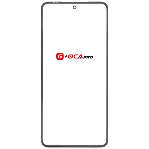 MR3_194481 Скло корпусу g+oca pro для motorola xt2347 moto g84 з oca-плівкою, чорний PRC