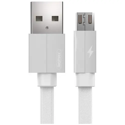 MR3_105237 Кабель usb micro remax kerolla rc-094 m, 2.4a 2 m білий REMAX