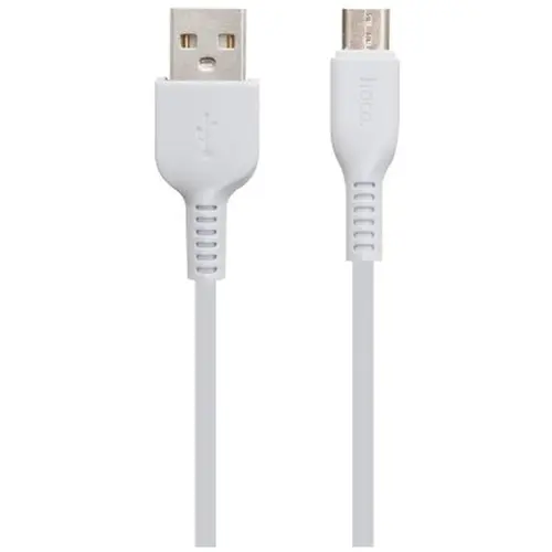 MR3_114715 Кабель usb hoco x20 flash micro 2.4a, 3 m білий HOCO