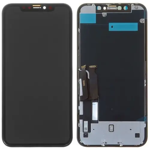 MR3_115510 Дисплей телефона для iphone xr, з сенсором, та рамкою чорний PRC