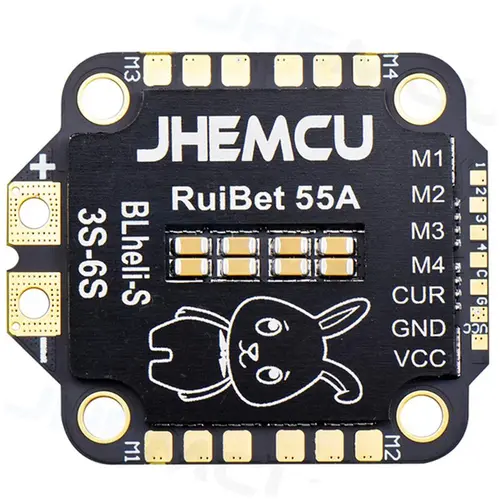 MR3_120748 Регулятор швидкості esc jhemcu ruibet 55a 4in1 3-6s lipo PRC