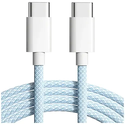 MR3_120888 Кабель pd type-c to type-c apple woven charge cable, 1 m синій (без пак) PRC