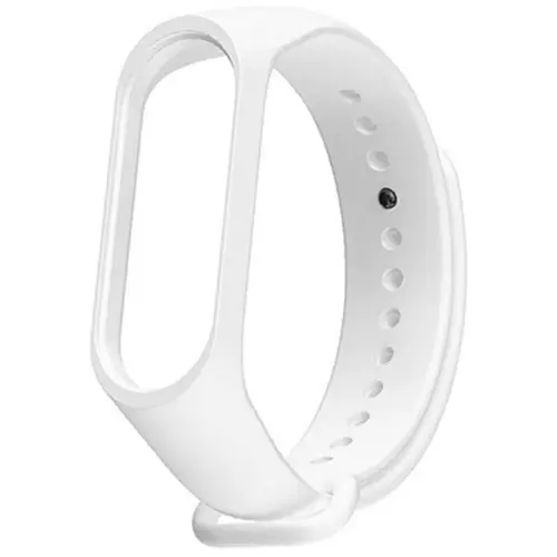 MR3_107348 Ремінець для xiaomi mi band 5, mi band 6 білий PRC