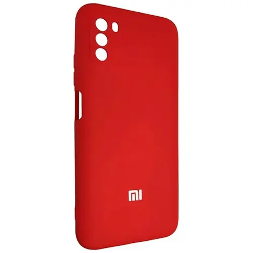 MR3_109844 Чохол для poco m3 silicone case (червоний) PRC
