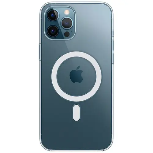 MR3_117171 Чохол силіконовий magsafe iphone 12 pro max прозорий PRC