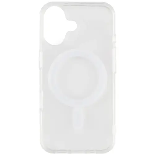 MR3_122370 Чохол силіконовий magsafe iphone 16 прозорий PRC