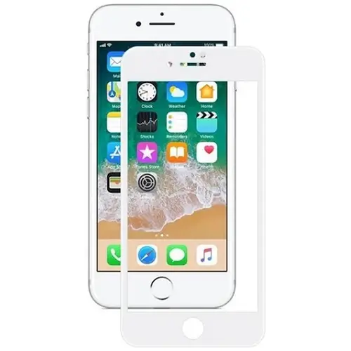 MR3_109838 Захисне скло для iphone 7, 8, se (2020) moxom fs білий MOXOM