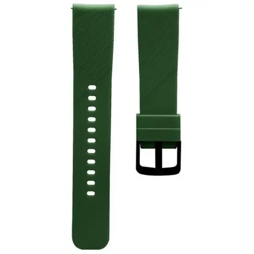 MR3_115614 Ремінець xiaomi amazfit 20 mm силіконовий original design dark зелений PRC