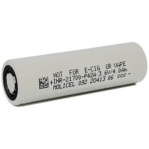 MR3_120460 Акумулятор 21700 molicel 4200mah (p42a) 45a MOLICEL
