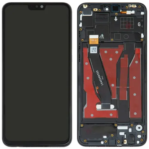 MR3_121658 Дисплей телефона для honor 8x, honor view 10 lite, з сенсором, та рамкою чорний PRC