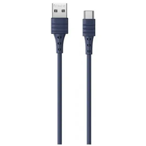 MR3_118022 Кабель usb type-c remax zeron series elastic rc-068a, 5a 1 m синій REMAX