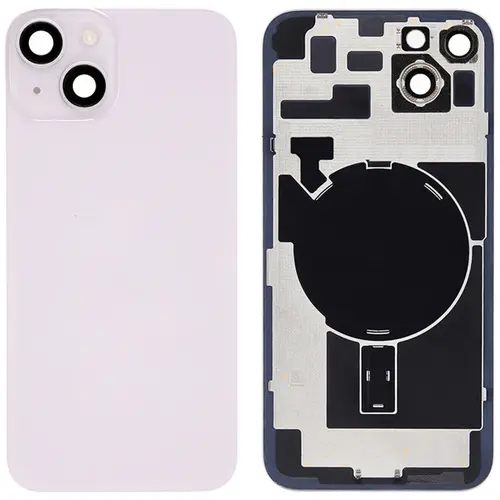 MR3_120046 Задня кришка (скло) для iphone 14 пурпуровий, сервісний у зборі на рамці APPLE