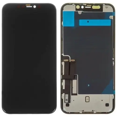 MR3_109770 Дисплей телефона для iphone 11, з сенсором, та рамкою чорний (zy in-cell tft), (під заміну ic) ZY