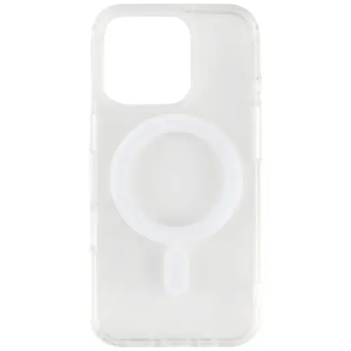 MR3_122382 Чохол силіконовий magsafe для iphone 16 pro max прозорий PRC