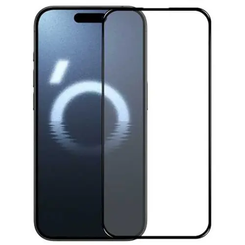 MR3_122537 Захисне скло для iphone 16 pro max (0.3 mm, 4d arc, чорний) люкс PRC