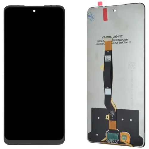 MR3_123534 Дисплей телефона для infinix hot 40, з сенсором, чорний, op PRC