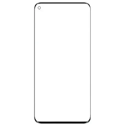 MR3_106304 Скло корпусу для xiaomi mi 10, mi 10 pro чорний PRC