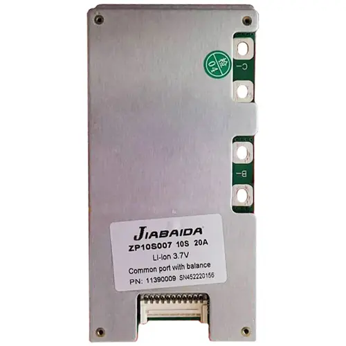 MR3_118787 Плата захисту акумулятора bms jbd 10s 20a 36v li-ion (zp10s007, pn 11390009, sn 452220156) PRC