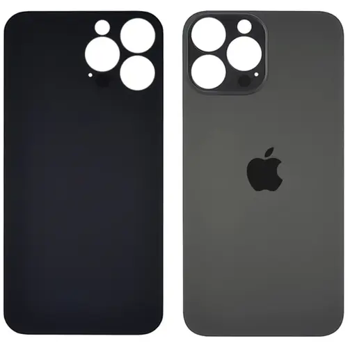 MR3_120012 Задня кришка (скло) для iphone 13 pro max graphite (big hole), сервісний APPLE