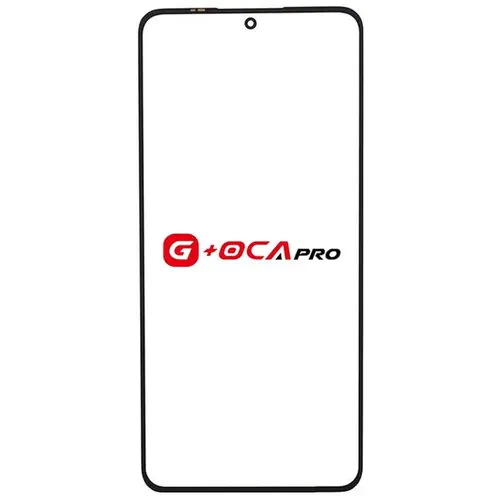 MR3_121911 Скло корпусу g+oca pro для redmi note 12 4g, redmi note 12 5g, poco x5 з oca-плівкою, чорний G+OCA PRO