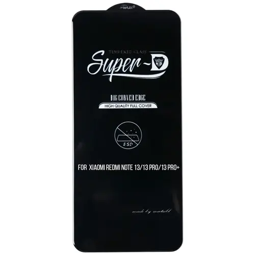 MR3_124270 Захисне скло для redmi note 13 pro 5g (mietubl super-d, чорний) (без упак.) MIETUBL