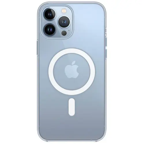 MR3_117168 Чохол силіконовий magsafe iphone 13 pro max прозорий PRC