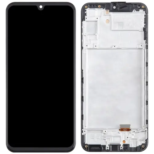 MR3_124201 Дисплей телефона для samsung sm-a245 galaxy a24, з сенсором, та рамкою чорний oled (big size) PRC