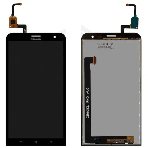 MR3_91069 Дисплей телефона для asus zenfone 2 laser (ze601kl, ze600kl), з сенсором, чорний PRC