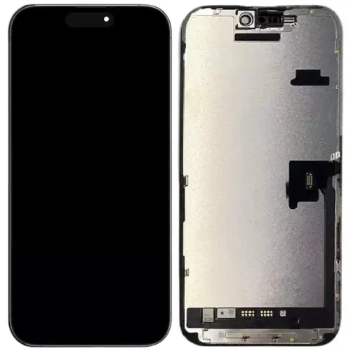 MR3_236934 Дисплей телефона для iphone 16 pro у зборі з сенсором та рамкою чорний (jcid soft oled) без помилки JCID