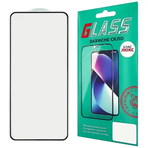 MR3_107700 Захисне скло для redmi note 10 pro, redmi note 11 pro, redmi k40 pro (0.3 mm, 4d arc люкс) чорний PRC