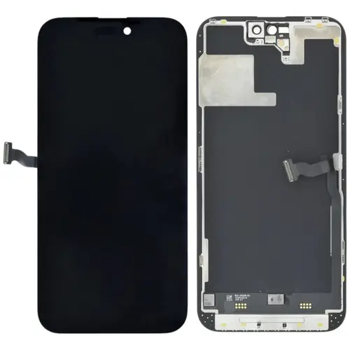MR3_194330 Дисплей телефона для iphone 14 pro max у зборі з сенсором та рамкою чорний (gx soft oled), (під заміну ic) 120hz GX