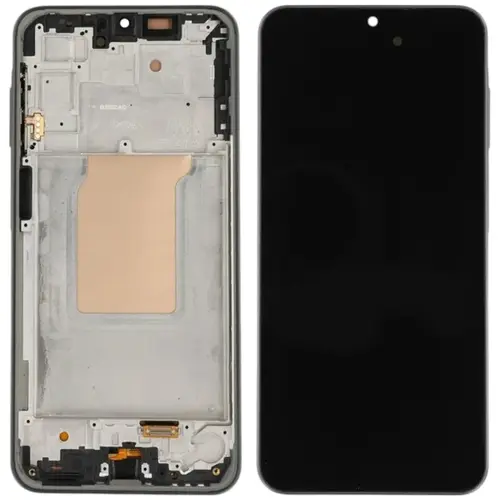 MR3_179671 Дисплей телефона для samsung a266 galaxy a26 5g (2025) у зборі з сенсором та рамкою чорний сервісний SAMSUNG