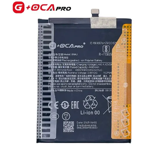 MR3_333130 Акумулятор телефона g+oca pro для redmi note 8 pro (bm4j) G+OCA PRO