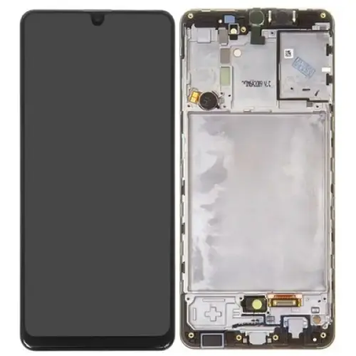 MR3_104845 Дисплей samsung a315f galaxy a31 (2020) у зборі з сенсором та рамкою чорний сервісний SAMSUNG