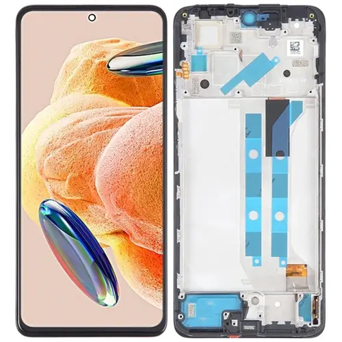 MR3_120581 Дисплей redmi note 12 pro 4g у зборі з сенсором та рамкою чорний oled (original size) XIAOMI