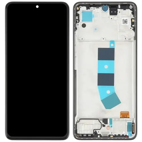 MR3_124280 Дисплей redmi note 13 4g у зборі з сенсором та рамкою midnight чорний tft PRC