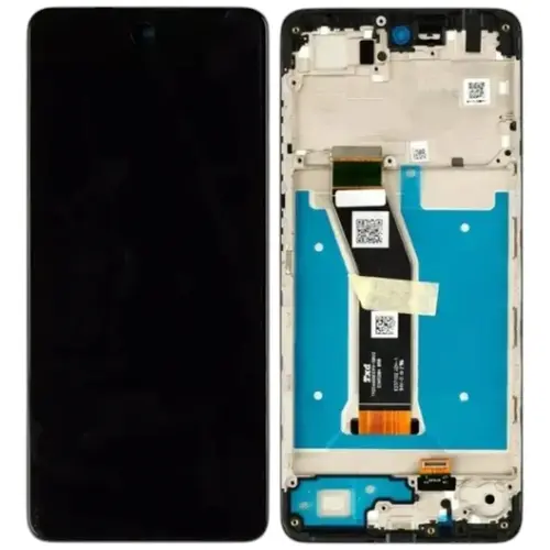 MR3_200202 Дисплей телефона для motorola xt2421-13 moto e14 у зборі з сенсором та рамкою чорний PRC