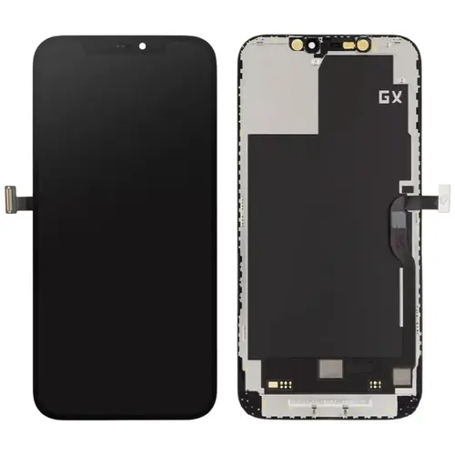 MR3_239478 Дисплей телефона для iphone 12 pro max у зборі з сенсором та рамкою чорний (dd hard oled) без помилки DD