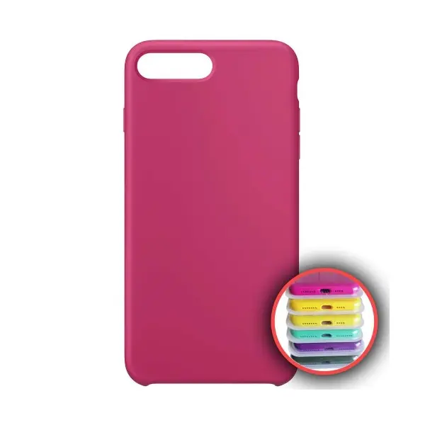 ЧОХОЛ SILICONE CASE FULL COPY ДЛЯ IPHONE 7, 8PLUS (54) DRAGON FRUIT