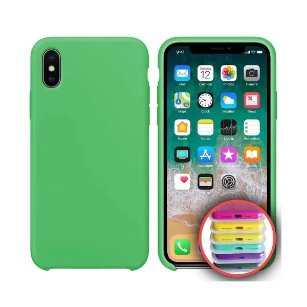 ЧОХОЛ SILICONE CASE FULL COPY ДЛЯ IPHONE XR (50) SPEARMINT