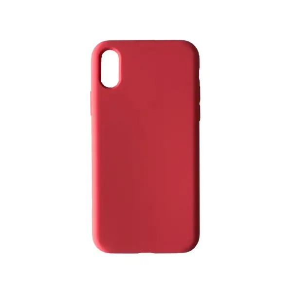 ЧОХОЛ SILICONE CASE FULL COPY ДЛЯ IPHONE X, XS (65) РОЖЕВИЙ CITRUS