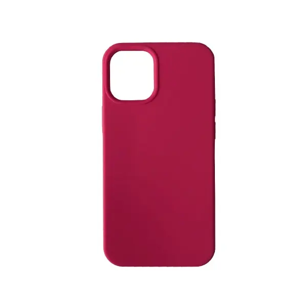 MR4_4043 Чохол silicone case full copy для iphone 12 pro max (36) rose червоний 