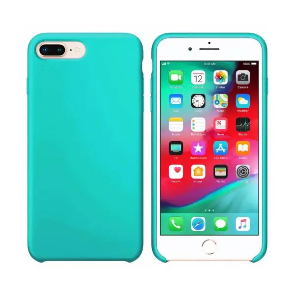 MR4_3962 Чохол silicone case full copy для iphone 7, 8plus (21) azure 
