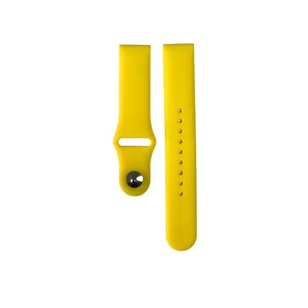 РЕМІНЕЦЬ SILICONE 22MM, ЖОВТИЙ