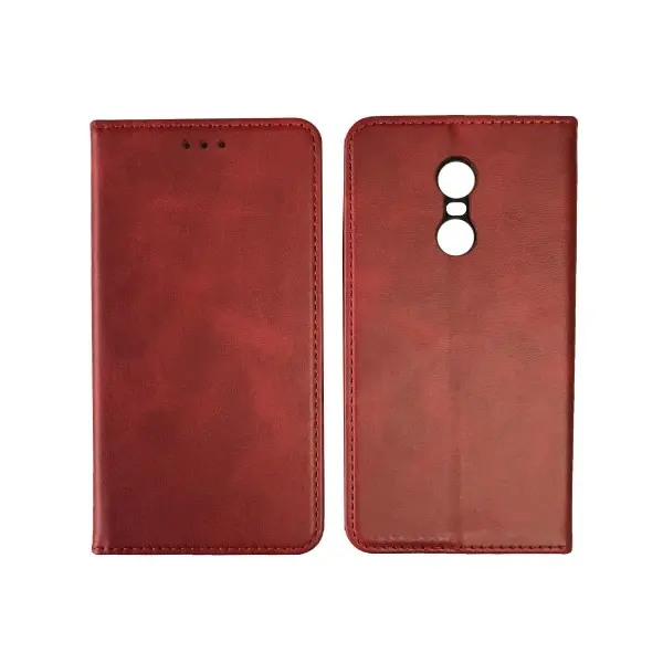 MR4_4989 Чохол-книжка black tpu magnet для redmi note 4x червоний 